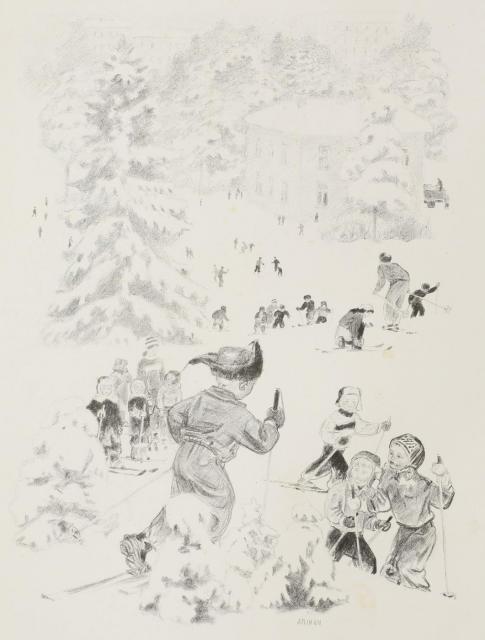 Пахомов А.Ф. Зима. 1964